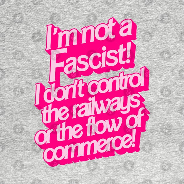 I'm Not a Fascist! by darklordpug